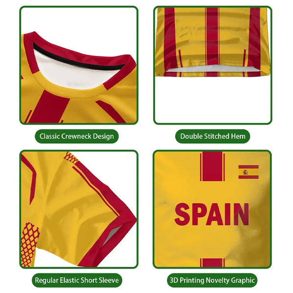 Spain 2026 Soccer Fan Jersey