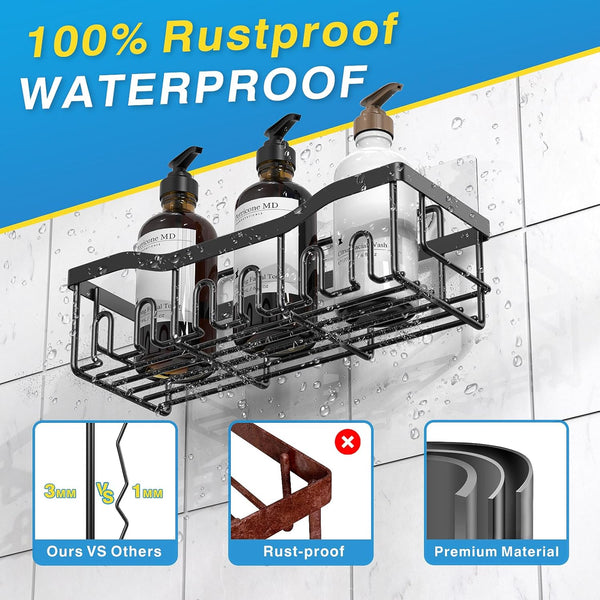 Rust-Free Bathroom Caddy Set