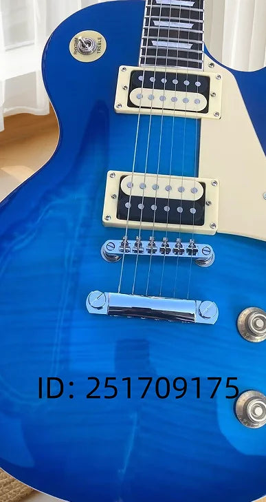 6-String Flame Maple Custom Electric Guitar Z019