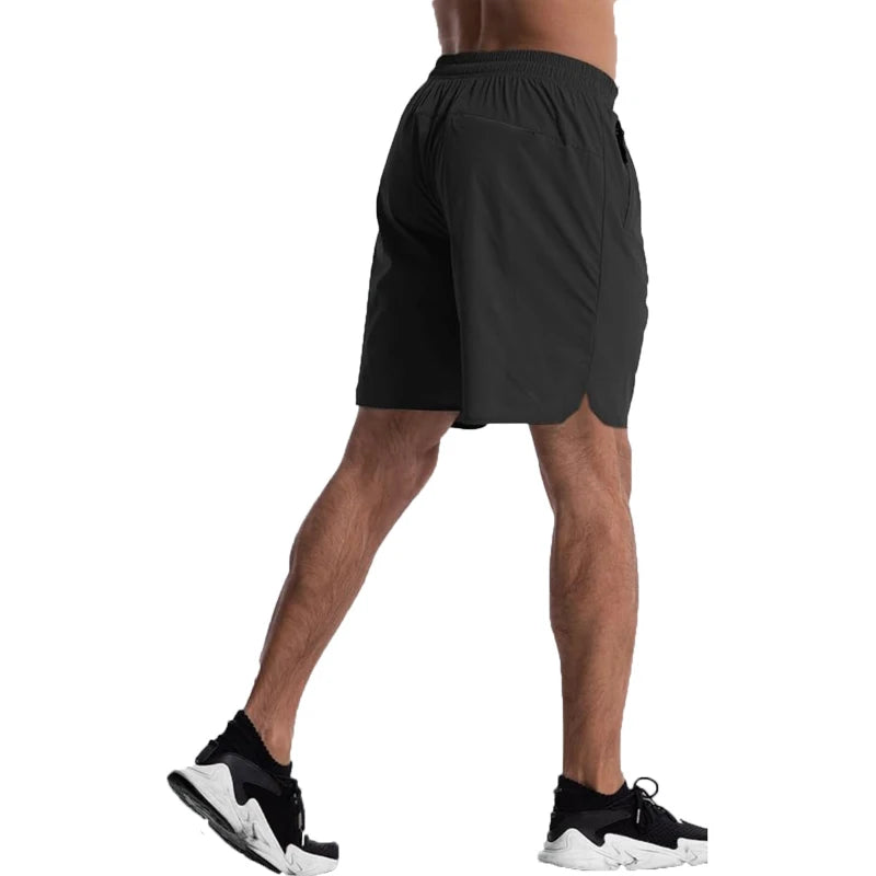 Men's Summer Sport Shorts Running Beach Gym Fitness Training Tracksuit Jogging Bottoms True to Size High Waist Nylon Elastane