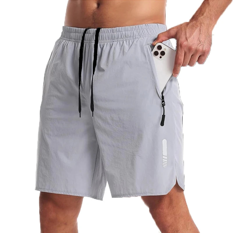 Men's Summer Sport Shorts Running Beach Gym Fitness Training Tracksuit Jogging Bottoms True to Size High Waist Nylon Elastane