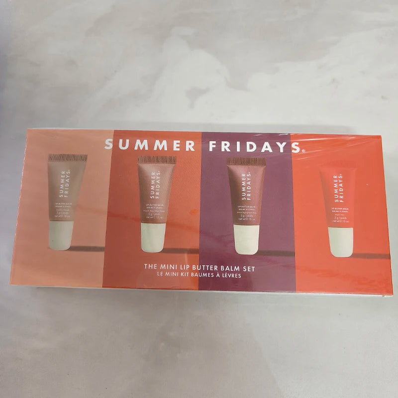 Summer Fridays Moisturizing Lip Balm Transparent Vanilla Pink Guava Scented Lip Gloss with Mirror for Soft Smooth Lips
