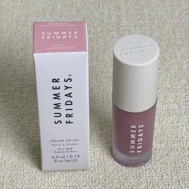 Summer Fridays Moisturizing Lip Balm Transparent Vanilla Pink Guava Scented Lip Gloss with Mirror for Soft Smooth Lips
