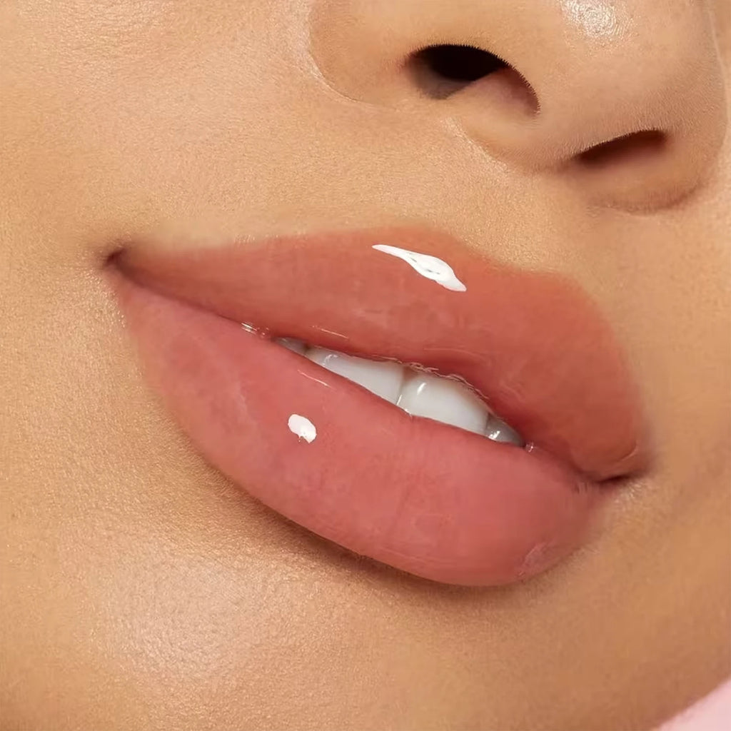 Lip Plumper 5g with Ginger Oil & Peptides - Moisturizing Non-Sticky Lip Balm, Smooth & Voluminous Lips