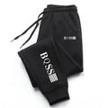 Men's Fashion Trend Jogging Sweatpants 2024 High Quality Soft Elastic Waist Casual Pants Streetwear Black White Grey Navy S-4XL