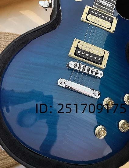 6-String Flame Maple Custom Electric Guitar Z019