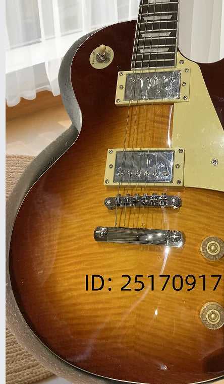 6-String Flame Maple Custom Electric Guitar Z019