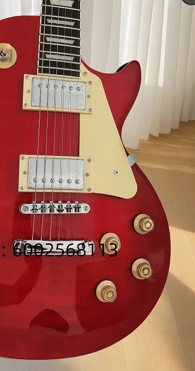 6-String Flame Maple Custom Electric Guitar Z019