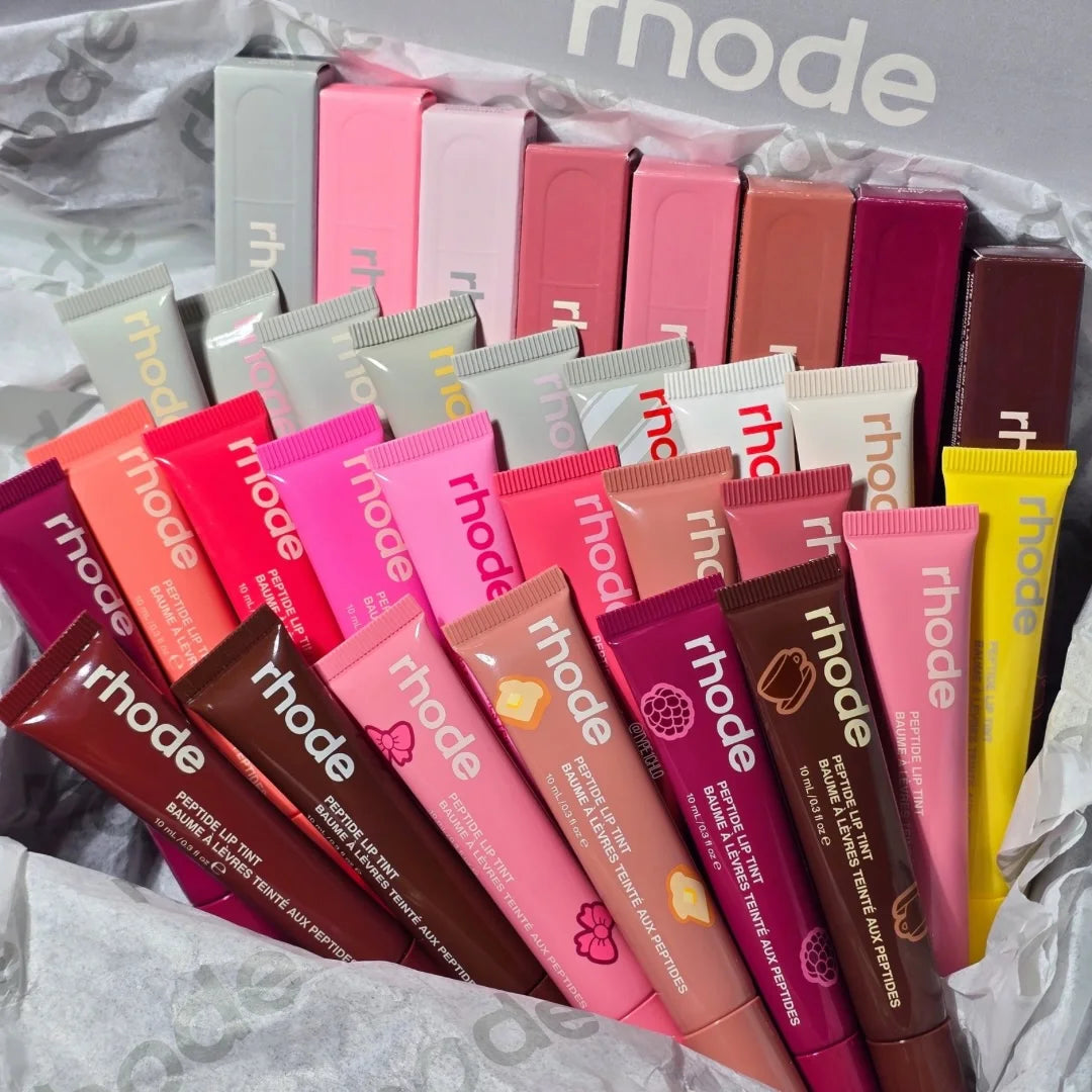RHOD Limited Edition Peptide Lip Tint Tinted Lip Gloss Layer Nourishing Hydrates Makeup Nourishing Moisturizing Lipstick Glaze
