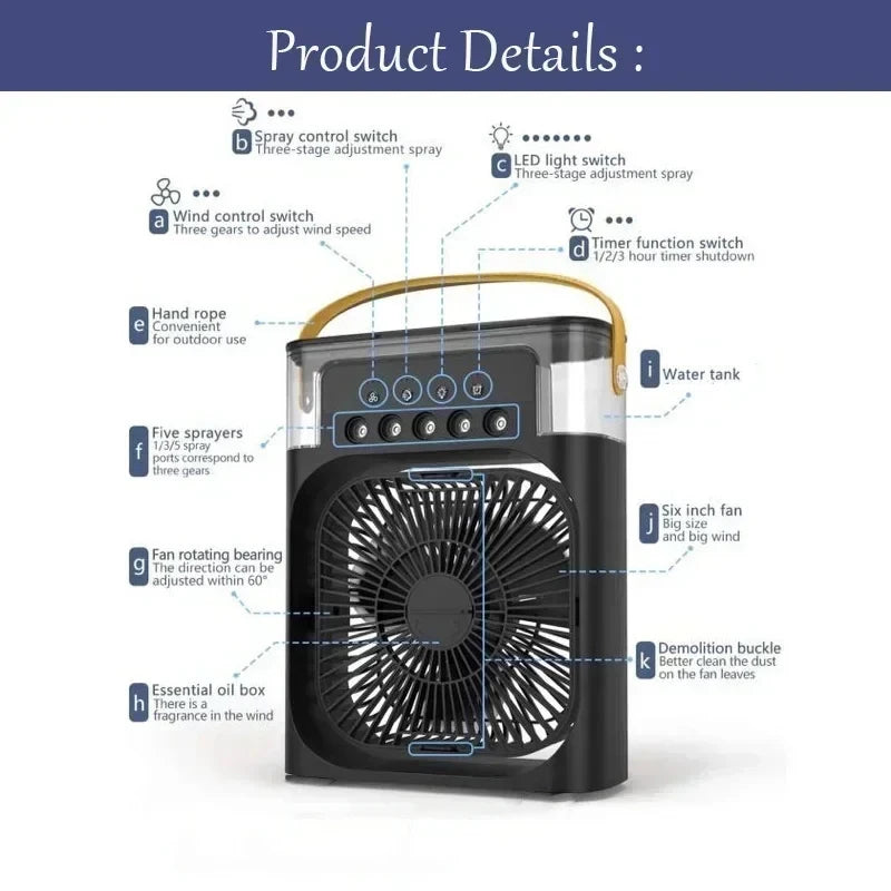 Arctic mist portable Air cooler