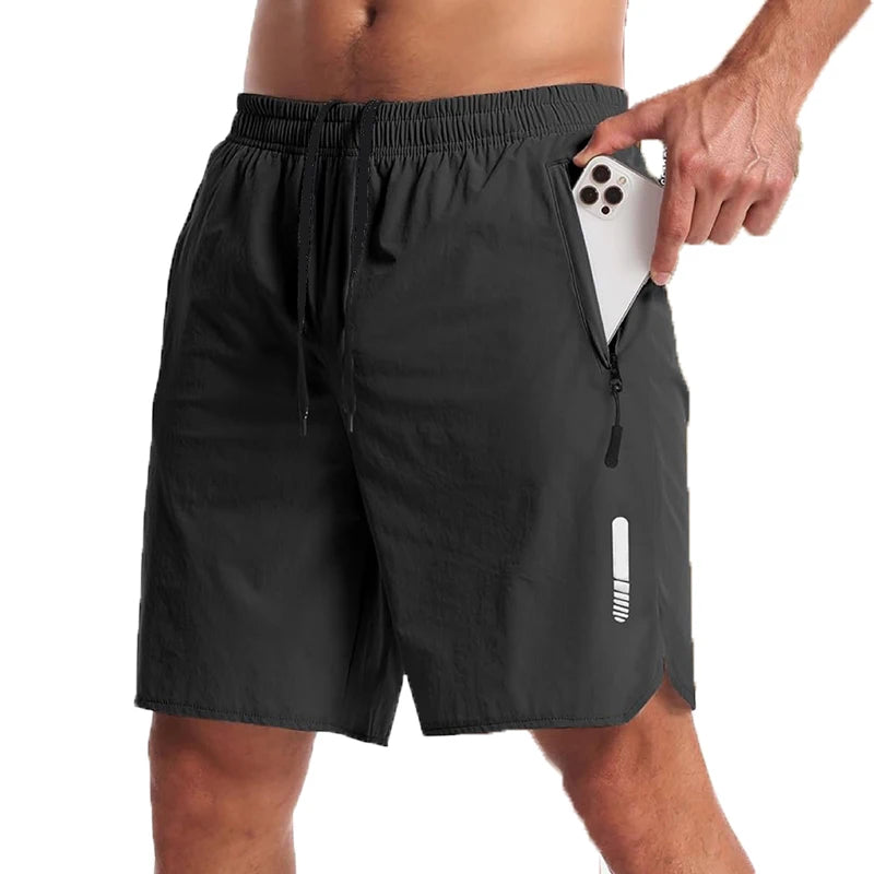 Men's Summer Sport Shorts Running Beach Gym Fitness Training Tracksuit Jogging Bottoms True to Size High Waist Nylon Elastane